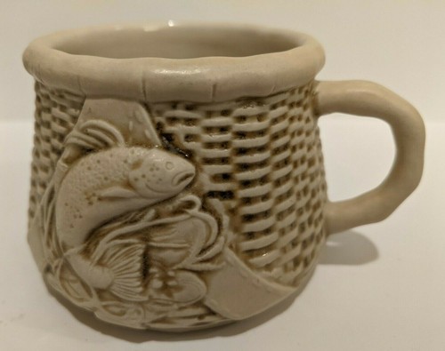 Tazza cesto pesce vimini