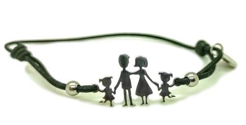 Gioiello bracciale famiglia - gioiello,