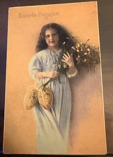 Cartolina buona pasqua - cartolina,