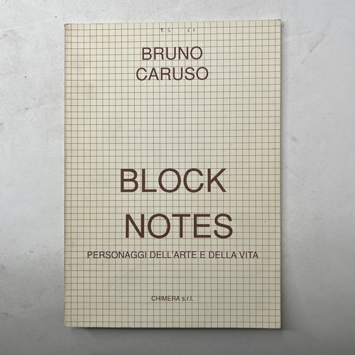 Bruno caruso block - bruno,