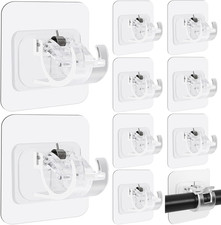 10 Pezzi Ganci per Tende Senza