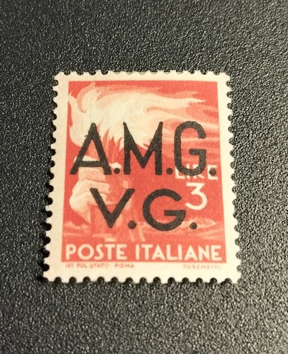 Trieste amg francobolli - amg,