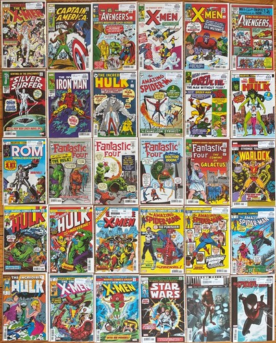 Enorme lotto facsimili marvel - facsimili,