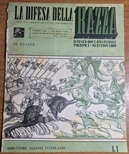 LA DIFESA DELLA RAZZA 1939