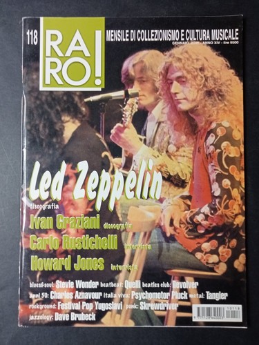 Rivista raro gennaio 2001 - raro,