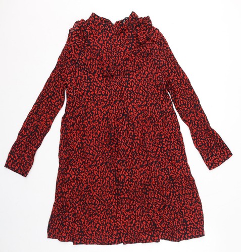 Zara donna rosso animale misto