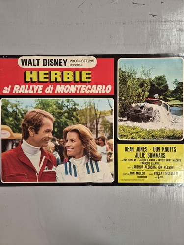 Fotobusta herbie rallye di - fotobusta,
