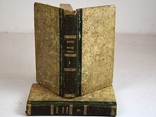 1850 TRATTATO DI DIRITTO PENALE PELLEGRINO ROSSI DROIT PENAL 2VOL. SC121