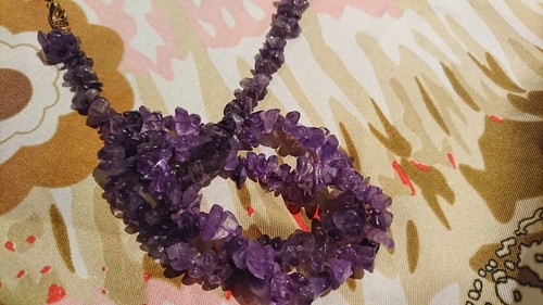 Collana ametista due - collana,