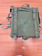 ZAINETTO TATTICO US EI ANNI '50 '60 PRODUZIONE DA LABORATORIO DI CASERMA