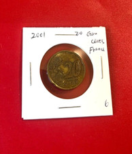 2001 20 EURO CENTESIMI FRANCIA