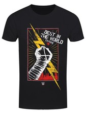 Shirt nera uomo wwe - uomo, punk