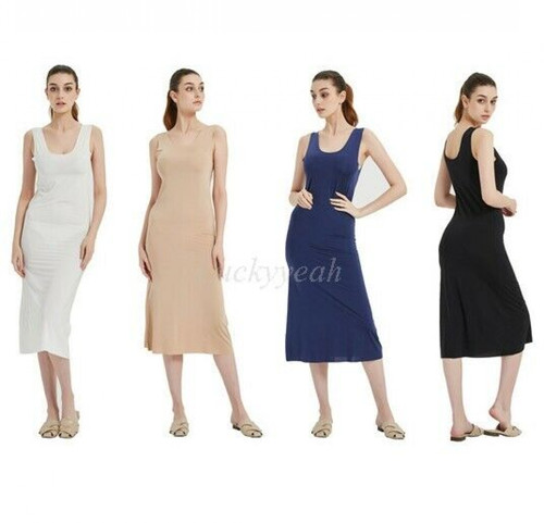 Sottoveste abito lungo midi