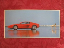 TESTAROSSA - FRANCO FONTANA - CARTOLINA CON ANNULLO FILATELICO MARANELLO 1986