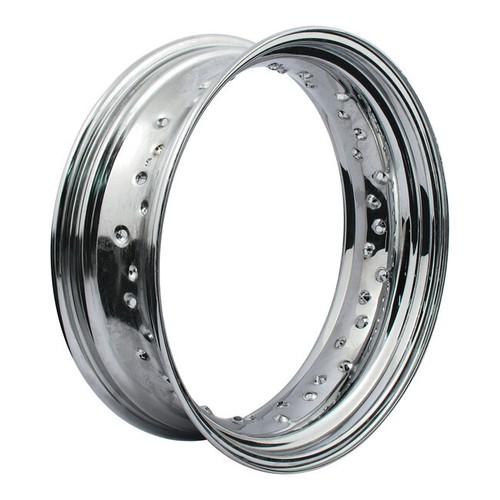 Anello cerchio cromato per
