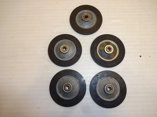 Ruota folle gomma - gomma, bsr/adc