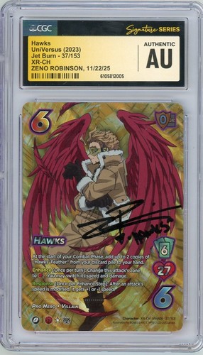 Cgc autentico zeno robinson - cgc,