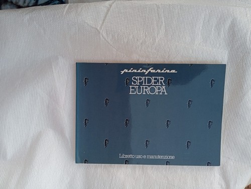 Spider europa pininfarina - europa,