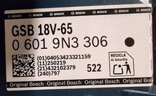 Bosch gsb 18v trapano - gsb, 18v-65