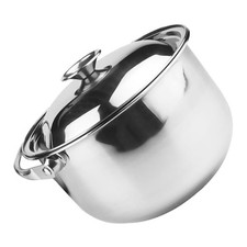  Pentole Acciaio Inox Pentola Per Zuppa Con Coperchio Inossidabile