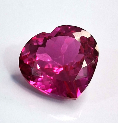 Tormalina rosa taglio cuore - tormalina,