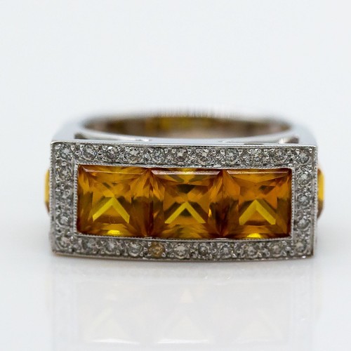 Anello 750 18k oro - 750/18k, bianco