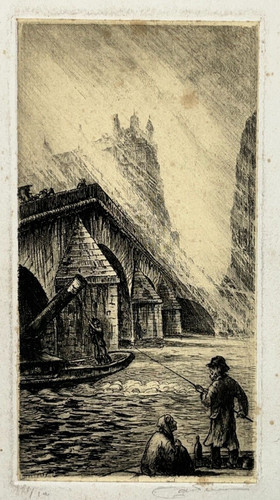 Pont royal paris eau - pont, forte