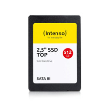 Intenso Top 512GB SSD Hard Disk 2.5" SATA 550/500 MB/s NAND Upgrade PC Notebook