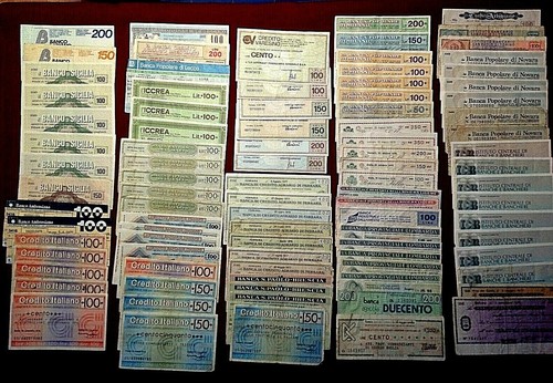 Lotto oltre miniassegni - di,