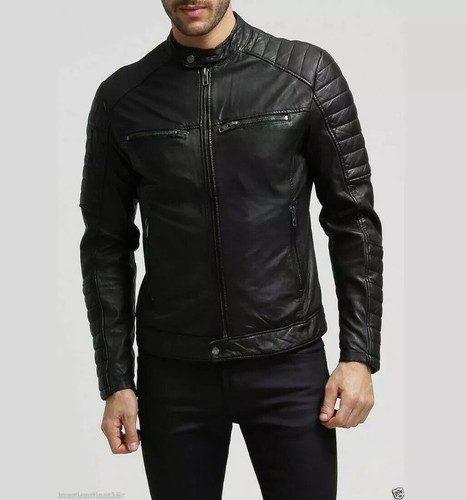 Giacca pelle uomo - giacca,