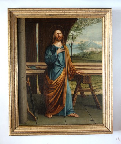 Dipinto olio religioso - dipinto,