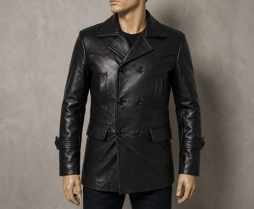 Cappotto uomo vera pelle