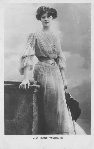 Postcard edwardian actress - postcard,