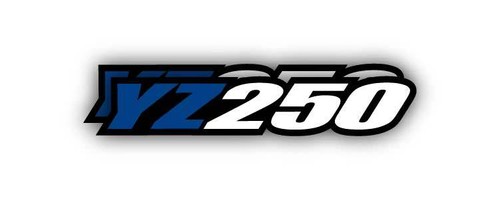 Yamaha yz250 swingarm stickers - swingarm,