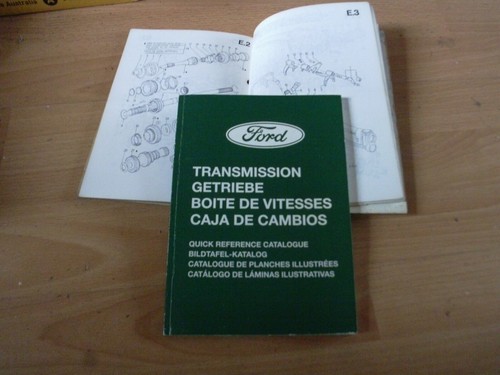 Catalogo ricambi ford - ford, cambio