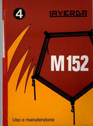 Mietitrebbia laverda 152 - laverda,