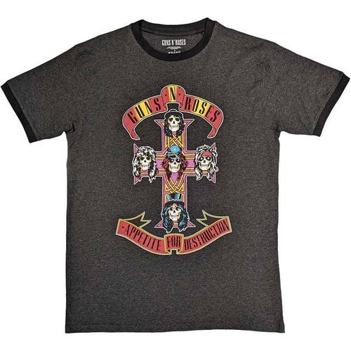 Shirt guns roses appetite - guns, 'appetite