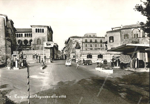 Eb249 cartolina tarquinia - cartolina,