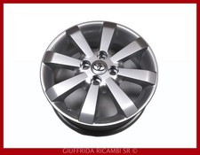 Cerchio in Lega 15 Ruota Argento Toyota Yaris 2006-2009 Ricambi Auto Originali