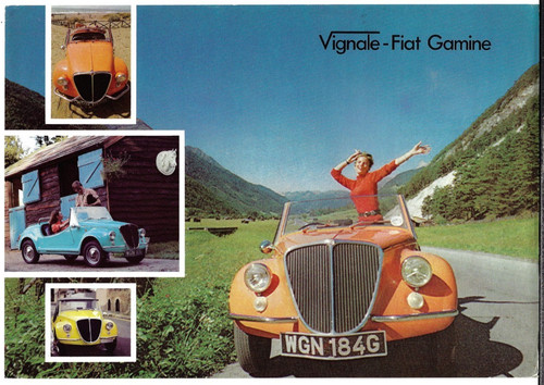 Vignale fiat 500 gamine - fiat, 1969