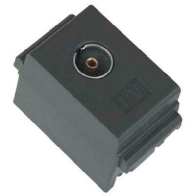 Presa coax passante - tv, 9.5mm