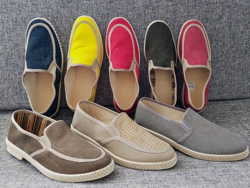 Scarpe uomo mocassino tela - uomo,