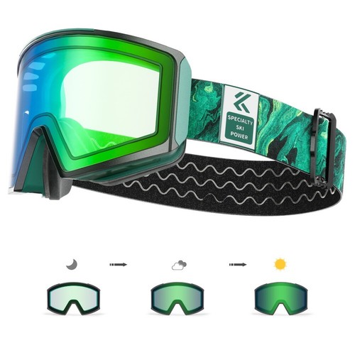 Occhiali neve magnetici - da,