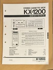 Yamaha KX-1200 Stereo Cassette