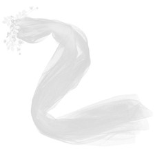  Velo da sposa a fiori con clip Velo da sposa da sposa Decorativo velo da sposa