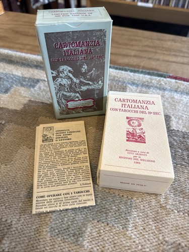 1983 cartomanzia italiana - cartomanzia,