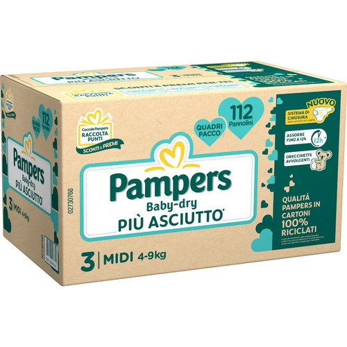 Pampers baby dry - dry, 3