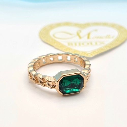 Anello donna dorato con pietra - donna,