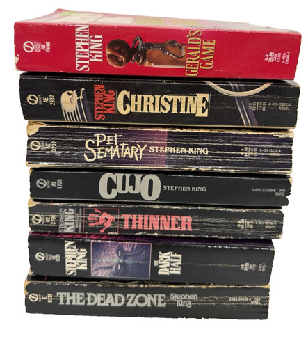 Lot stephen king - 7,