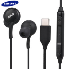 SAMSUNG Auricolare AKG Originale EO-IC100B Cuffie Type-C Stereofoniche Earphones